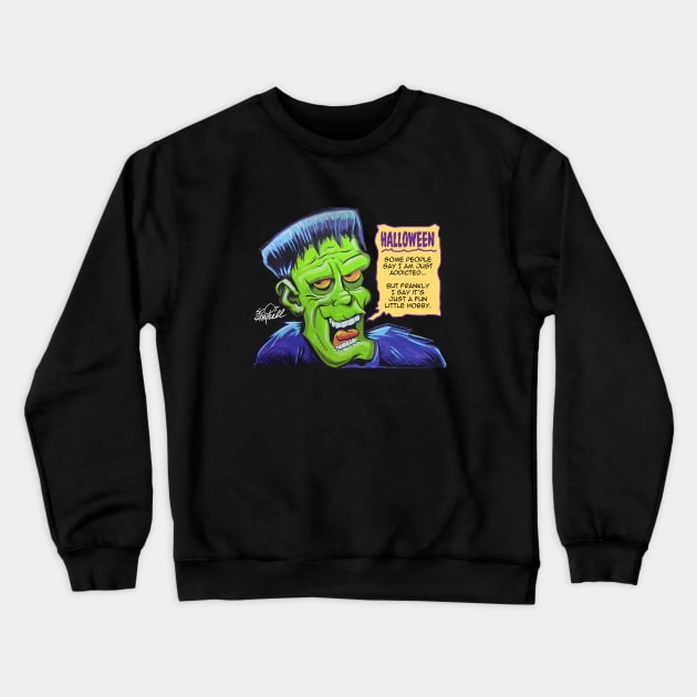 frank Crewneck Sweatshirt by SCOT CAMPBELL DESIGNS